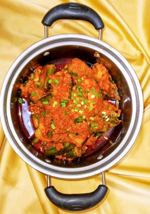 Foto resep Ayam terong Rica-Rica