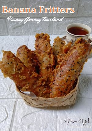 Foto resep Banana Fritters (Pisang Goreng Thailand)