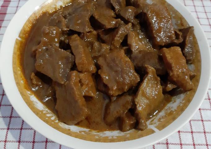 Rendang Daging Sapi Empuk