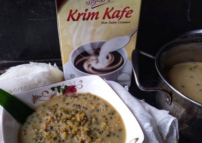 Bubur kacang hijau creamy