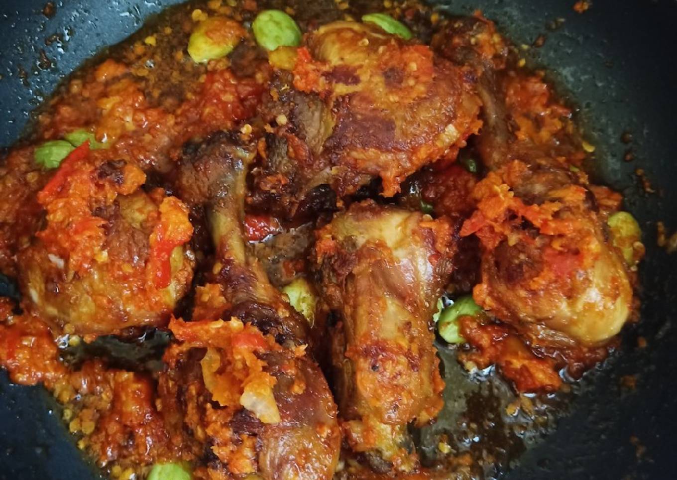 Ayam Balado Petai
