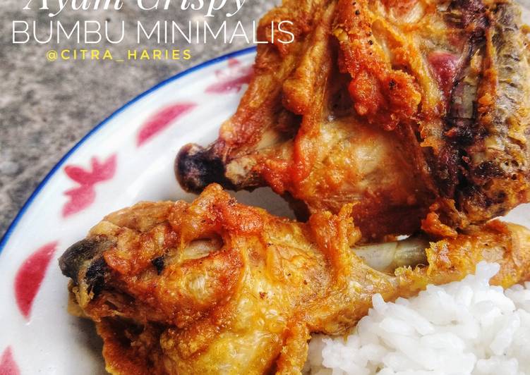 Ayam Crispy Bumbu Minimalis