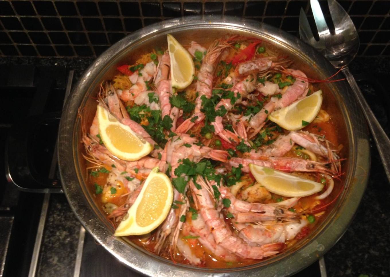 Seafood Paella