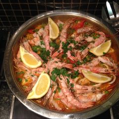 A picture of Seafood Paella.