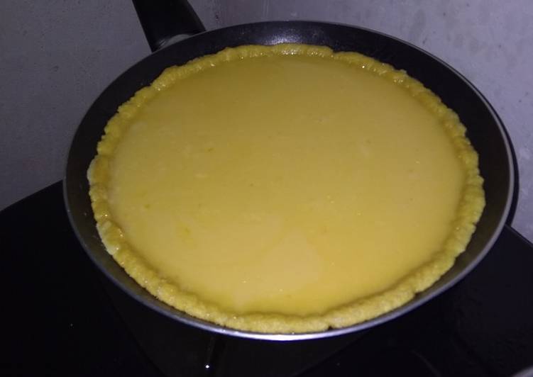 Cara Menyiapkan Pie susu teflon Untuk Pemula!