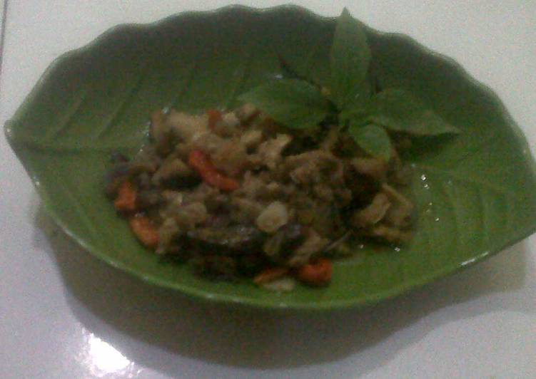 Resep Tumis ikan jambal kering Lezat