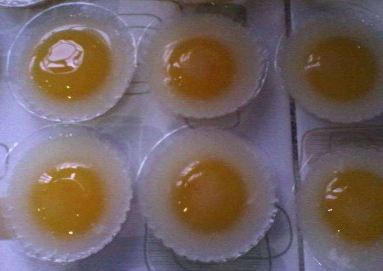 Puding telur ceplok