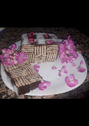 Une photo de Dessert aux biscuit creme au chocolat