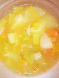 Porrusalda fácil con calabaza