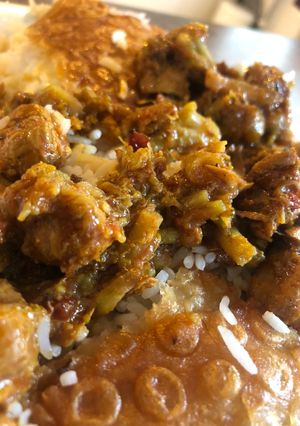 عکسی از دستور خورشت کلم بروکلی