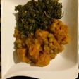 Stewed arrowroot and veggies