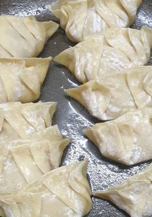 Foto resep Wonton / pangsit rebus isi ayam
