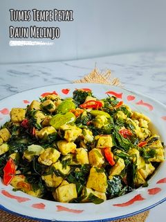 Foto resep Tumis Tempe Pete Daun Melinjo