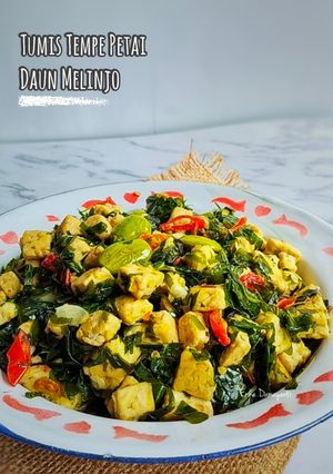Foto resep Tumis Tempe Pete Daun Melinjo