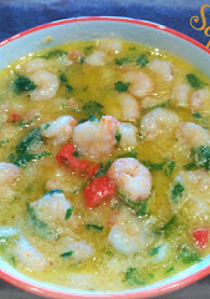 Una foto de Gambas al ajillo de mojeteo