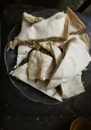 Una foto de Tarta de berenjena rica y económica! 🍆🥧(NO SALE ÁCIDA)