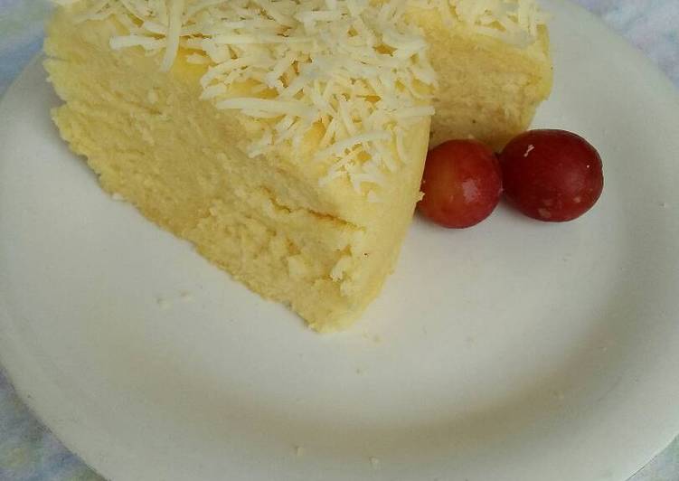 Bolu keju putih telur