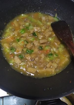 Foto resep Oseng timun bongkrek