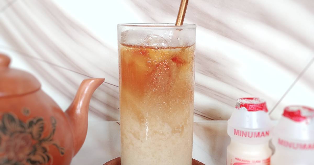Resep Yakult Tea 🍹 oleh zainab zf - Cookpad