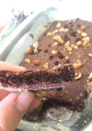 Una foto de Brownie de porotos negros 😧
