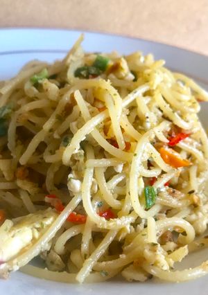 Foto resep Re-make Spaghetti Aglio Olio Delito