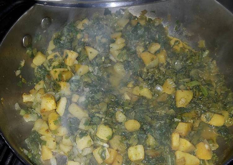 Simple Way to Make Speedy Chard sautéed with turnips