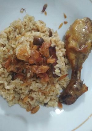Foto resep Nasi kebuli ayam rempah