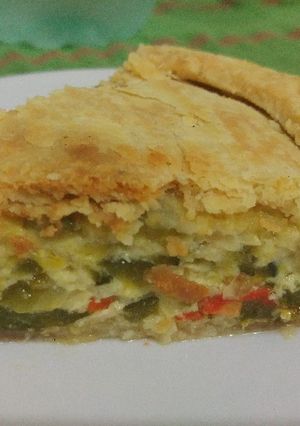 Una foto de Tarta de zapallitos, exquisita! 👌