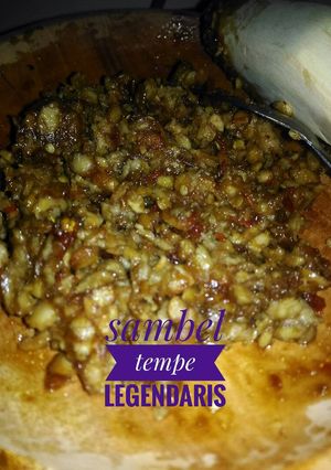 Foto resep Sambel tempe legendaris