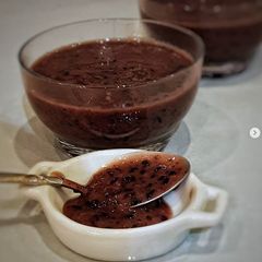 A picture of Black Sticky Rice porridge.