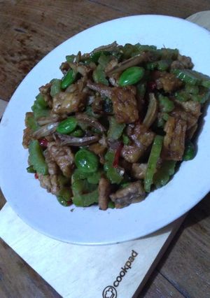Foto resep Tumis Pare Tempe dan Teri