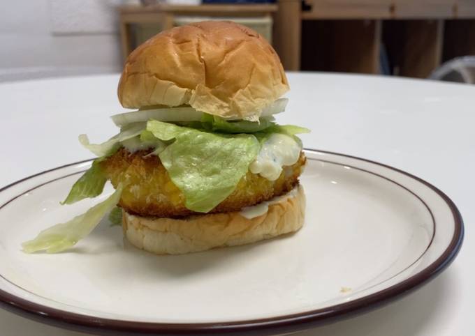 Wasabi Shrimp Burger