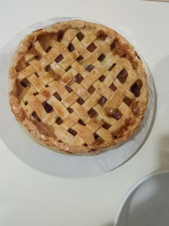 A picture of Apricot Pie *Vegan.