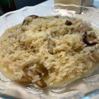 Risotto de setas. Mambo cecotec