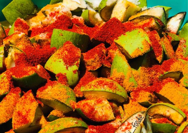 Recipe of Any-night-of-the-week Mango pickle
