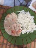 Pollo en crema de champiñones