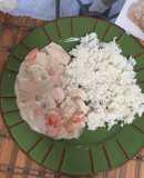 Pollo en crema de champiñones