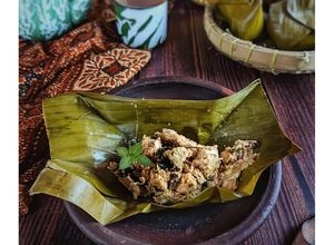Foto resep Botok Ikan Asap Bumbu Mangut