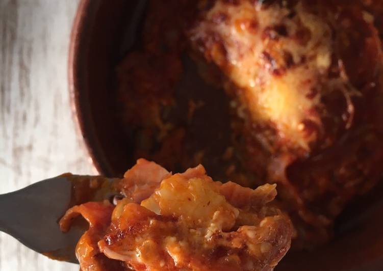 Lasaña a la boloñesa SIN PASTA (genial para niños!)