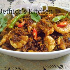 A picture of Ramadan Special - Coconut Prawns Fry.