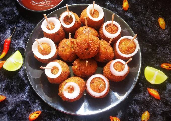 सोया चंक्स बॉल्स (Soya chunks balls recipe in Hindi) रेसिपी बनाने की विधि  in Hindi by Harsha Israni - Cookpad