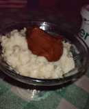 Arroz integral con leche de almendras
