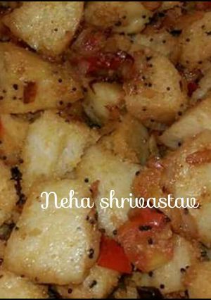 A picture of Fried idli.