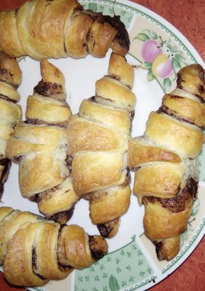 Csokis tekercs recept fotója