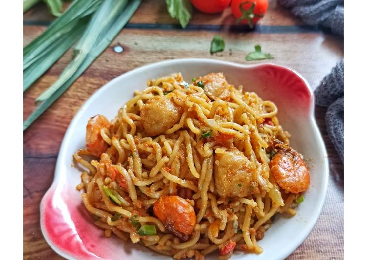 Bagaimana mengolah Mie goreng yang Bikin Ngiler