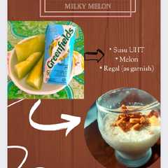 Snack MPASI 8+ "Melon Susu blend" রেসিপির প্রধান ছবি