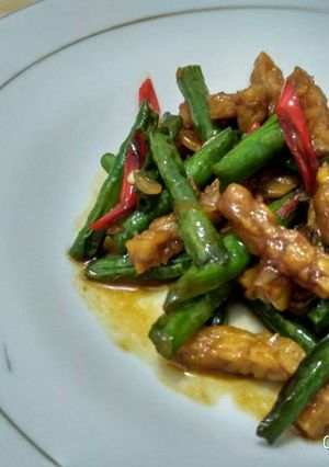Foto resep Oseng Tempe Kacang Panjang