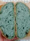 Blue Spirulina Sourdough Bread (Oven Tangkring)