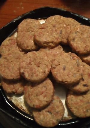 Una foto de Hamburguesas ricas y jugosas