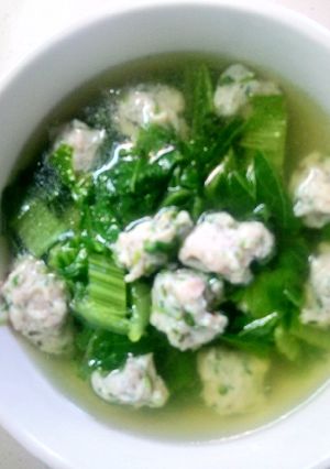 Hình của món Canh cá thác lác nấu cải xanh.